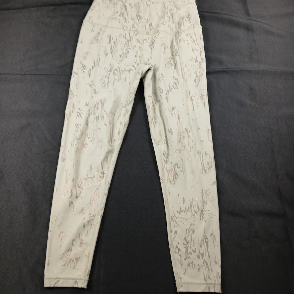 Halle Berry x Sweaty Betty Re 7/8 Leggings Women S Green Silver
